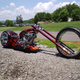 Illustration for article titled Hubless Monster Motorcycle Rolls Without Spokes